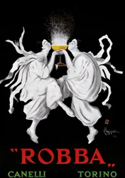 A „Robba” pezsgő reklámplakátja, 1911